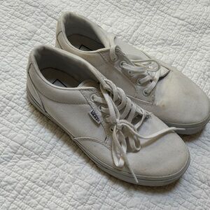 Vans Classic White Lace-Up Sneakers